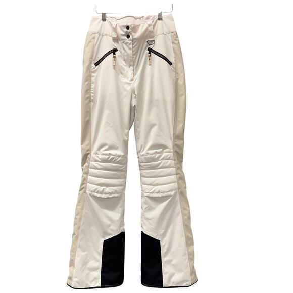 Lole Ski Pants Womens Small White Mont Tremblant Snow Pant Insulated Waterproof - Picture 3 of 16